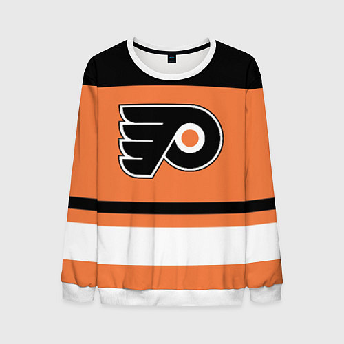 Мужской свитшот Philadelphia Flyers / 3D-Белый – фото 1