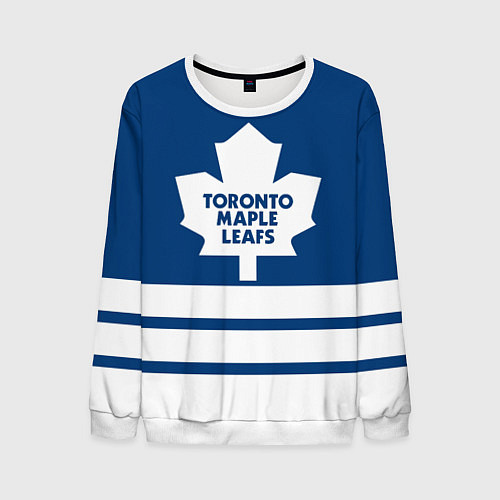 Мужской свитшот Toronto Maple Leafs / 3D-Белый – фото 1