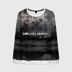 Свитшот мужской Nickelback Repository, цвет: 3D-белый