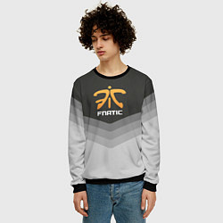 Свитшот мужской Fnatic Uniform, цвет: 3D-черный — фото 2