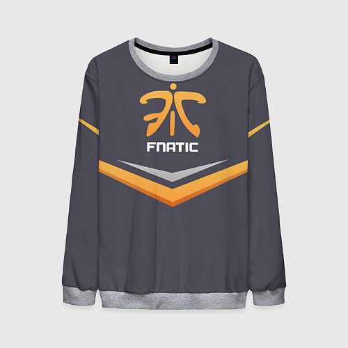 Мужской свитшот Fnatic Arrows / 3D-Меланж – фото 1