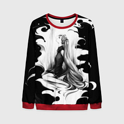 Свитшот мужской Hatsune Miku, цвет: 3D-красный
