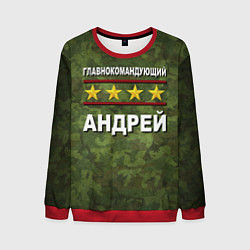 Мужской свитшот Главнокомандующий Андрей