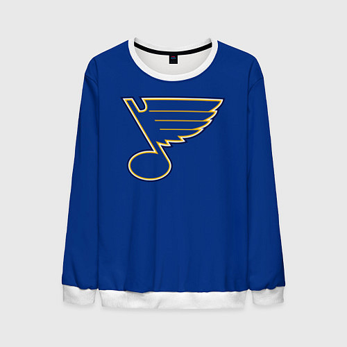 Мужской свитшот St Louis Blues: Tarasenko 91 / 3D-Белый – фото 1