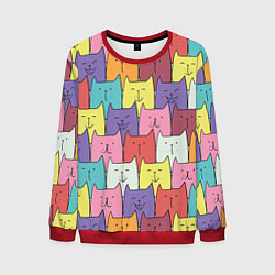 Мужской свитшот Котики