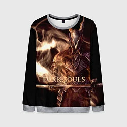 Свитшот мужской Dark Souls, цвет: 3D-меланж