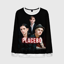 Свитшот мужской Placebo Guys, цвет: 3D-белый