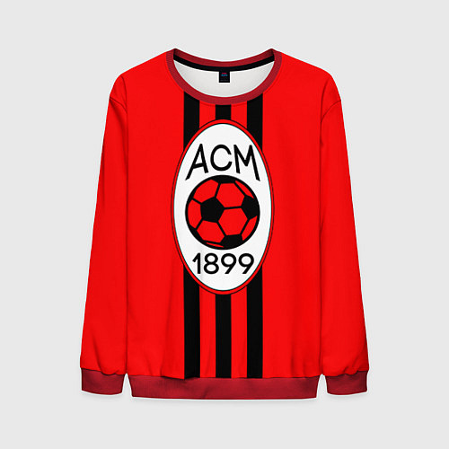 Мужской свитшот ACM Milan 1899 / 3D-Красный – фото 1