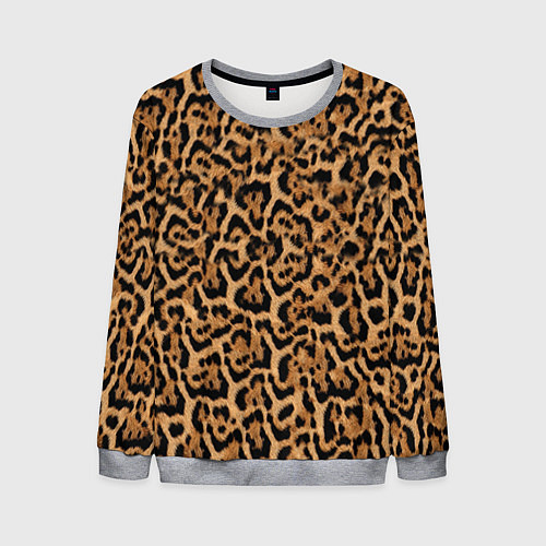 Мужской свитшот Jaguar / 3D-Меланж – фото 1