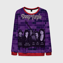 Свитшот мужской Deep Purple, цвет: 3D-красный