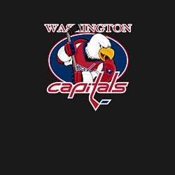 Свитшот хлопковый мужской Washington Capitals Hockey, цвет: черный — фото 2