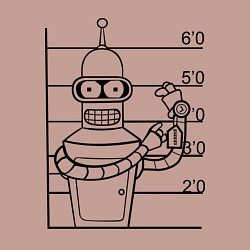 Свитшот хлопковый мужской Bender Wanted, цвет: пыльно-розовый — фото 2