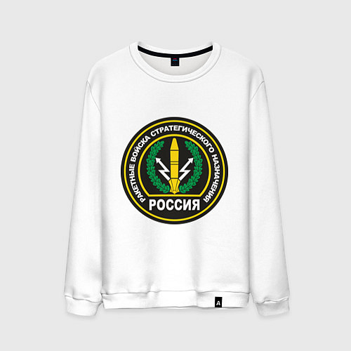 Мужской свитшот РВСН / Белый – фото 1