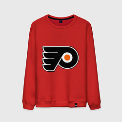 Свитшот хлопковый мужской Philadelphia Flyers, цвет: красный