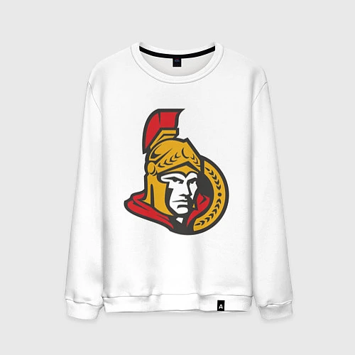 Мужской свитшот Ottawa Senators / Белый – фото 1