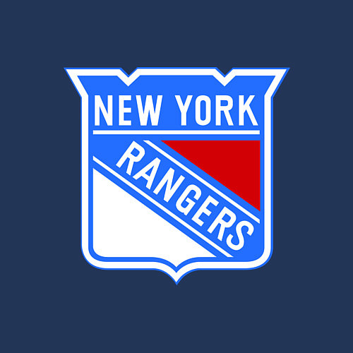 Мужской свитшот New York Rangers / Тёмно-синий – фото 3