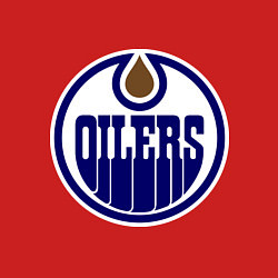 Свитшот хлопковый мужской Edmonton Oilers, цвет: красный — фото 2