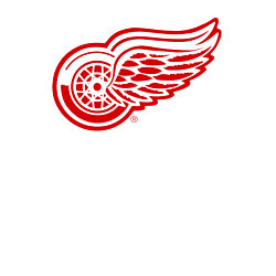 Свитшот хлопковый мужской Detroit Red Wings, цвет: белый — фото 2