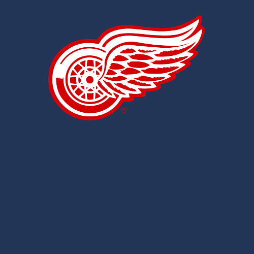 Мужской свитшот Detroit Red Wings / Тёмно-синий – фото 3