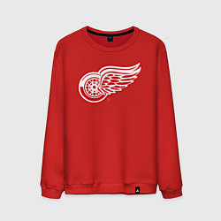 Свитшот хлопковый мужской Detroit Red Wings, цвет: красный