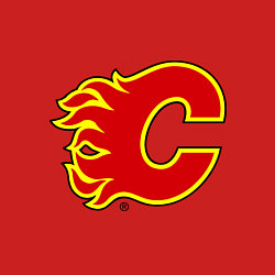 Свитшот хлопковый мужской Calgary Flames, цвет: красный — фото 2