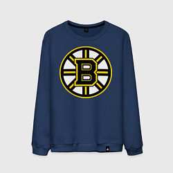 Свитшот хлопковый мужской Boston Bruins, цвет: тёмно-синий