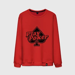 Мужской свитшот Play Poker