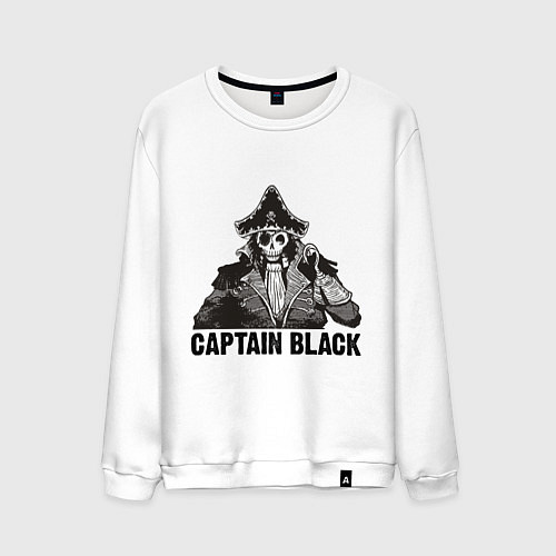 Мужской свитшот Captain Black / Белый – фото 1