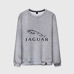 Свитшот хлопковый мужской Jaguar, цвет: меланж