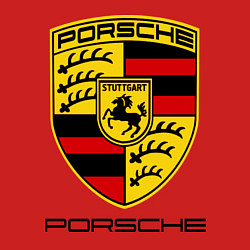 Свитшот хлопковый мужской Porsche Stuttgart, цвет: красный — фото 2