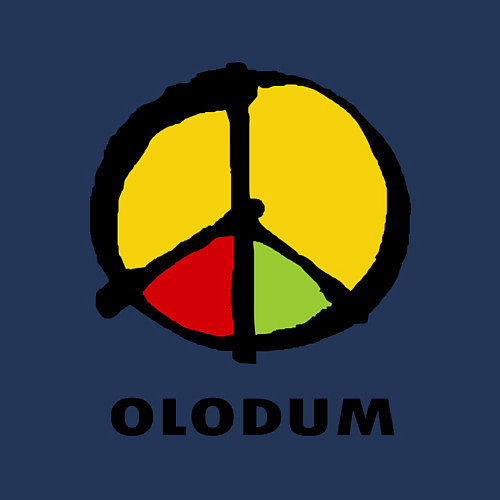 Мужской свитшот Olodum / Тёмно-синий – фото 3