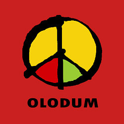 Свитшот хлопковый мужской Olodum, цвет: красный — фото 2