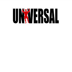 Свитшот хлопковый мужской Universal bodybilding, цвет: белый — фото 2