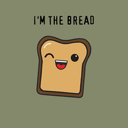 Свитшот хлопковый мужской Хлебушек, цвет: авокадо — фото 2