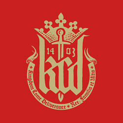 Свитшот хлопковый мужской Kingdom Come Deliverance, цвет: красный — фото 2