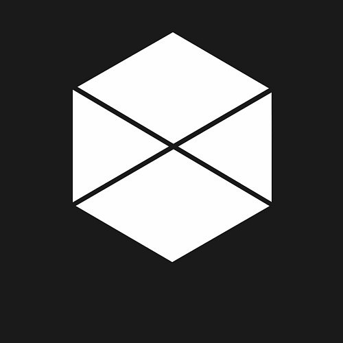 Мужской свитшот Titan Symbol / Черный – фото 3