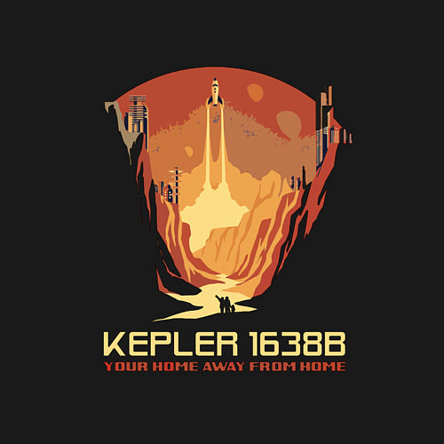 Мужской свитшот Ваш дом вдали от дома / Черный – фото 3