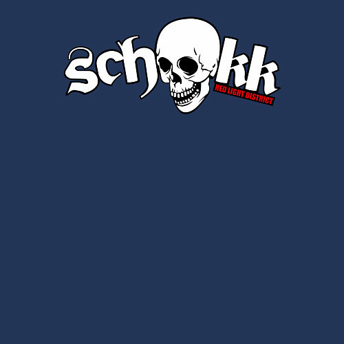 Мужской свитшот Schokk / Тёмно-синий – фото 3