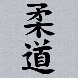 Свитшот хлопковый мужской Дзюдо: иероглиф, цвет: меланж — фото 2