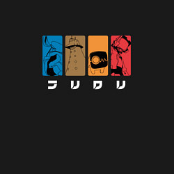 Свитшот хлопковый мужской FLCL, цвет: черный — фото 2