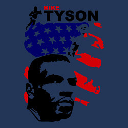 Свитшот хлопковый мужской Mike Tyson: USA Boxing, цвет: тёмно-синий — фото 2