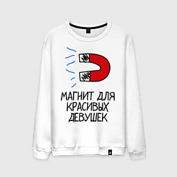 Мужской свитшот Магнит для красивых девушек