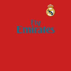 Свитшот хлопковый мужской Real Madrid: Ronaldo 07, цвет: красный — фото 2