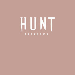 Свитшот хлопковый мужской Hunt: Showdown White Logo, цвет: пыльно-розовый — фото 2