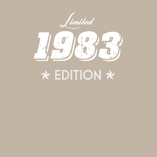 Мужской свитшот Limited Edition 1983 / Миндальный – фото 3