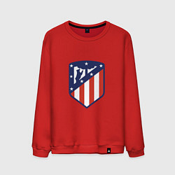 Свитшот хлопковый мужской Atletico Madrid, цвет: красный