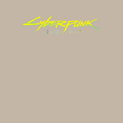 Свитшот хлопковый мужской Cyberpunk 2077, цвет: миндальный — фото 2