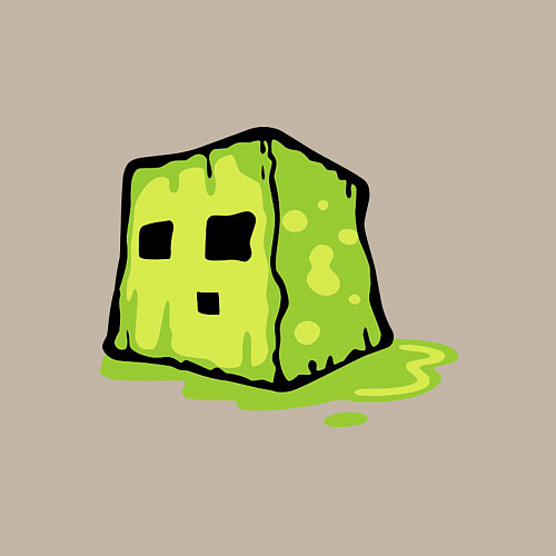 Мужской свитшот Slime / Миндальный – фото 3