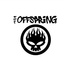 Свитшот хлопковый мужской The Offspring, цвет: белый — фото 2