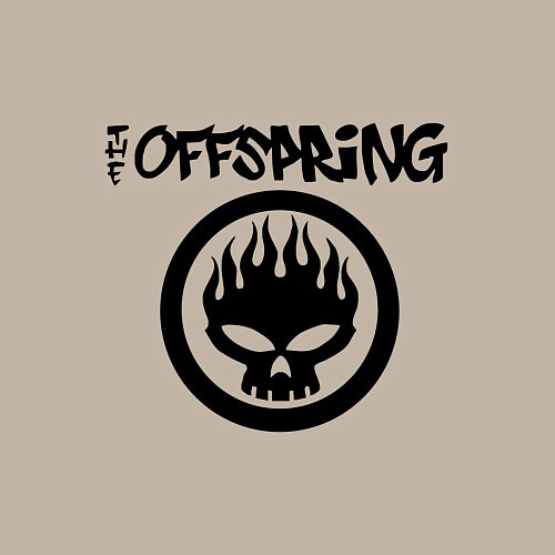 Мужской свитшот The Offspring / Миндальный – фото 3